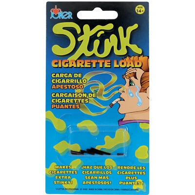 RINCO 💨 6-Pack Stink Cigarette Loads 🤢 Funny Prank Gag Gift 🎭 Joke Smoking Trick