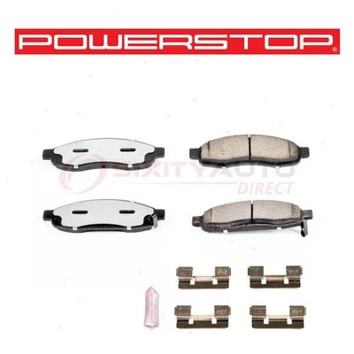 PowerStop Front Disc Brake Pad & Hardware Kit for 2005-2006 Infiniti QX56 - xa - Изображение 1 из 4