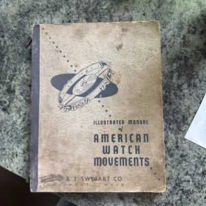 Manual ilustrado 1952 del movimiento reloj americano E&J Swistik Co. - Imagen 1 de 8