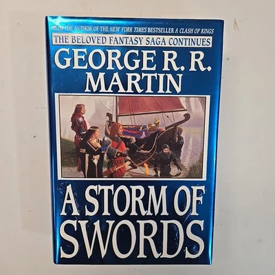 A Storm of Swords By George R.R. Martin 1st Edition 1st Print Game of Thrones - Image 1 of 4