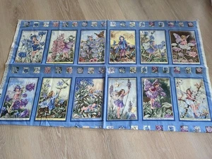 Periwinkle Fairies Panel 23" x 44" for Michael Miller Fabrics 2008 Cotton - Picture 1 of 6