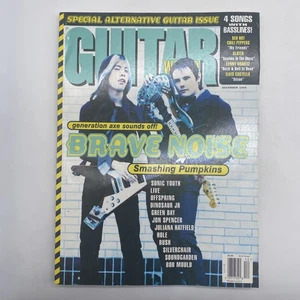 Guitar World Magazine December 1995 With Poster Brave Noise Smashing Pumpkins - Picture 1 of 6