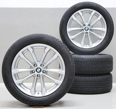 Original BMW X3 G01 X4 G02 19 Winterräder 691 6877325 Felgen DOT19 5,7mm O473O - Bild 1 von 4