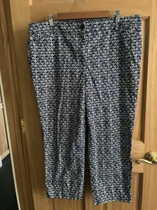 Talbots Women’s 16 The Perfect Crop Pants - Picture 1 of 10