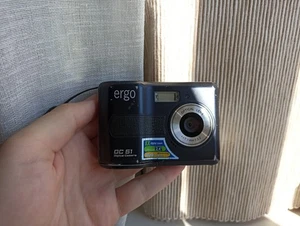 🔥Ergo DC 51 Schwarz 5.0MP Digitale Kompaktkamera🔥FUNKTIONIERT Full Set🔥 - Bild 1 von 7