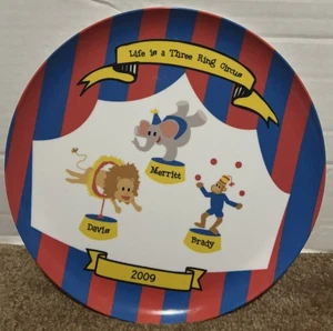 Plato de cena personalizado - “The Ring Circus” - Imagen 1 de 2