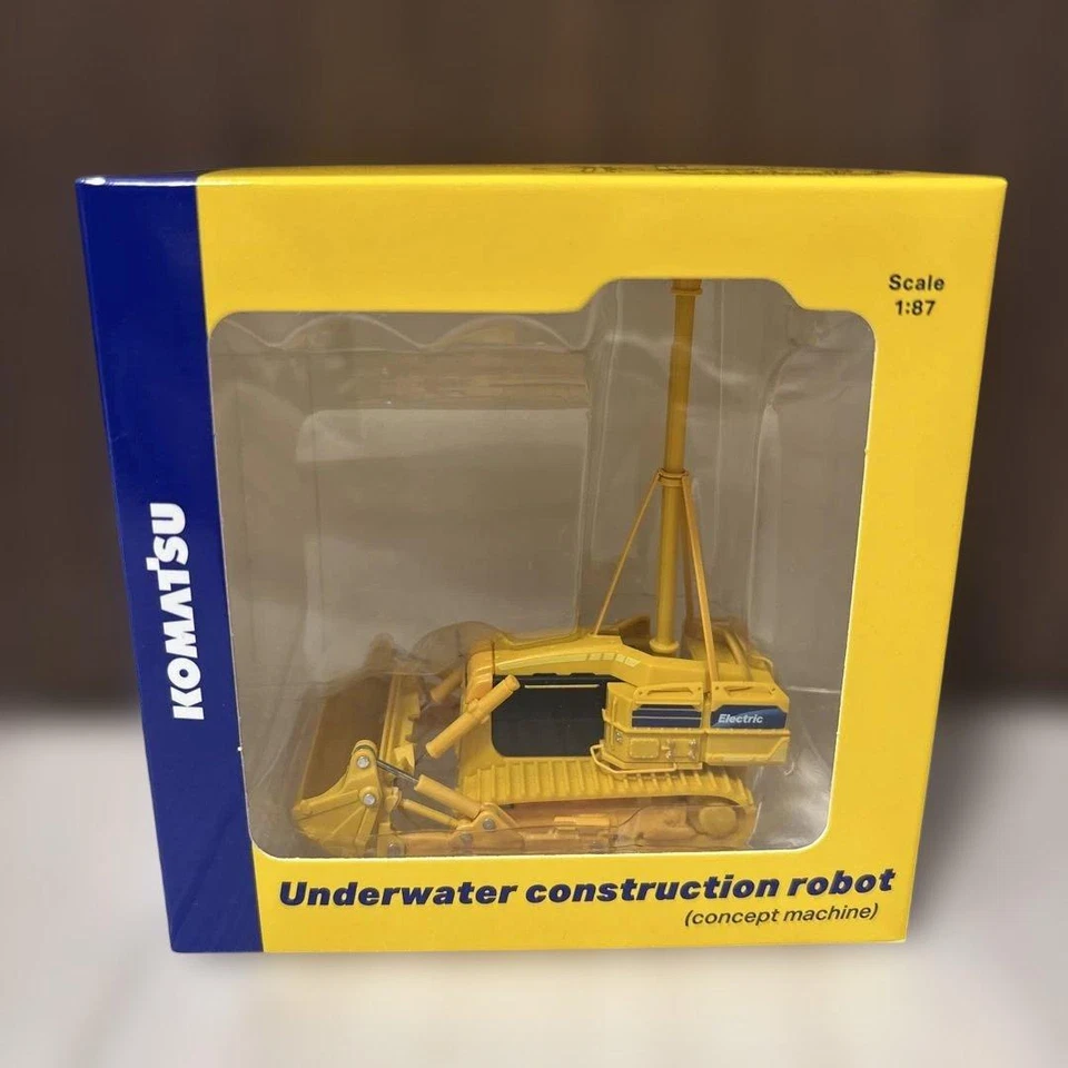 Komatsu Official Diecast Model Underwater construction robot japan FS - Image 1 of 1