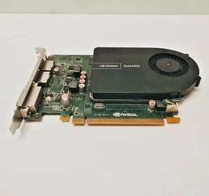 DELL 0GGMPW NVIDIA QUADRO 2000 1GB GRAPHICS VIDEO CARD GDDR5 128-bit 62W DVI VGA - Picture 1 of 10
