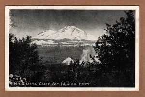Mt Shasta California Pacific Novelty Co. 1925 WB Postkarte - Bild 1 von 2