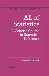 All of Statistics: A Concise Course in Statistical Inference (Springer Texts in - Picture 1 of 1