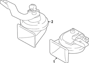 Genuine Kia Low Note Horn 96611-GI000 - Picture 1 of 1