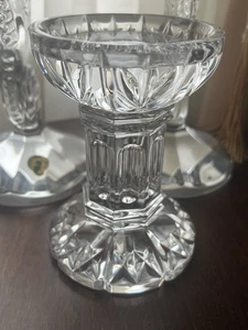 Portacandele a colonna Waterford Bethany vintage - Foto 1 di 9