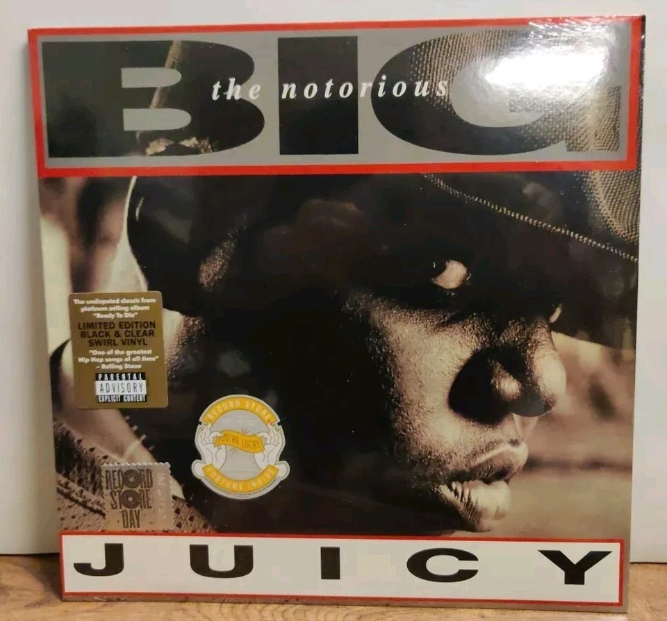 NOTORIOUS B.I.G., THE JUICY (LIMITED EDITION BLACK & CLEAR SWIRL VINYL) (RSD) NE - Image 1 of 1