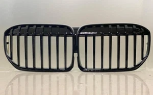 Fit for 20-22 BMW 7-series G11 G12 LCI Front Grille Glossy Black 740i OE Style - Picture 1 of 2
