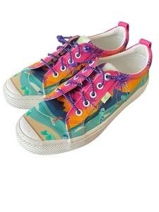 Cariuma OCA Surf Sunset Canvas Sneakers Unisex M12/W13.5 Low Top Shoes - Picture 1 of 6