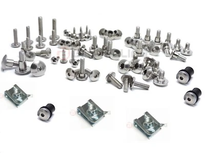 Болты обтекателя Triumph Daytona 955i 2001-2006 из нержавеющей стали металлический зажим гайка - Изображение 1 из 4