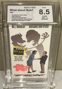 What About Bob? Bill Murray VHS Video Movie 1991 NOS Sealed BECKETT BGS 8.5 / A - Picture 1 of 3