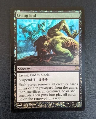 1 x FOIL Living End - Time Spiral - MTG Magic the Gathering - Black LP/NM - Image 1 of 2