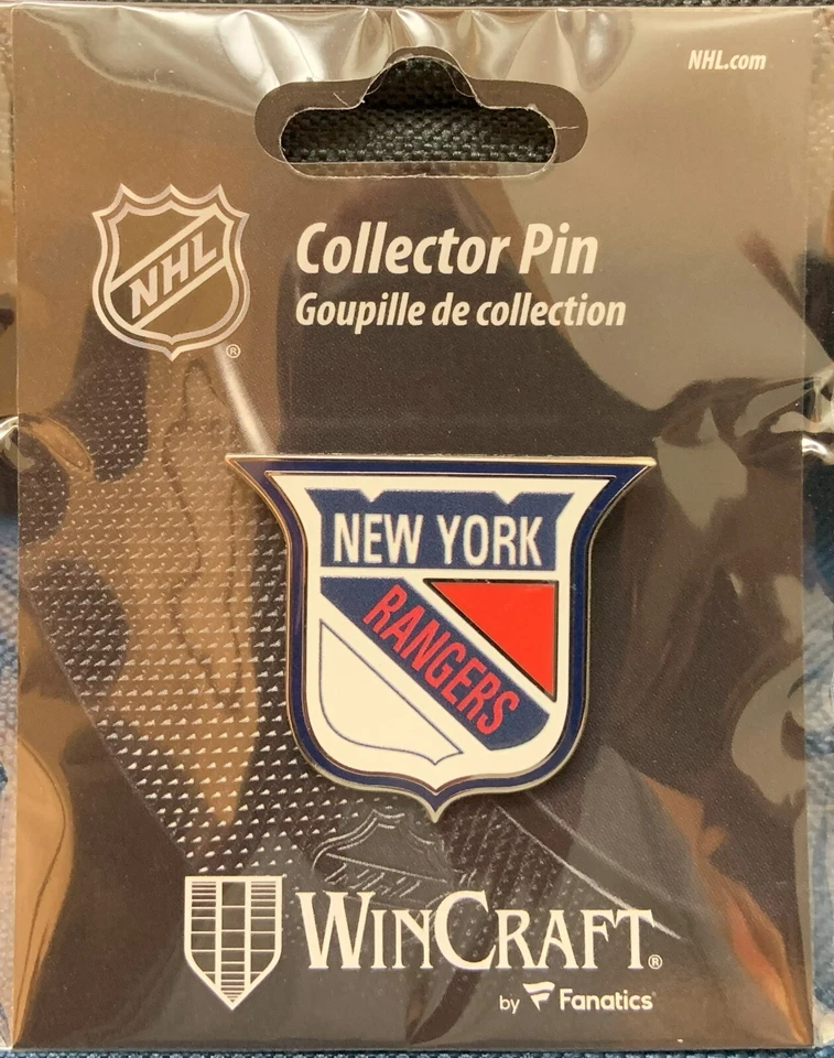 NEW YORK RANGERS LOGO COLLECTOR PIN NEW WINCRAFT - Image 1 of 1