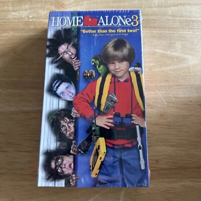 Home Alone 3 (VHS, 1998) Fox Watermark  SEALED Y4 - Image 1 of 4