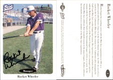 Rocket Wheeler Signed 1996 Best St. Catharines Stompers #1