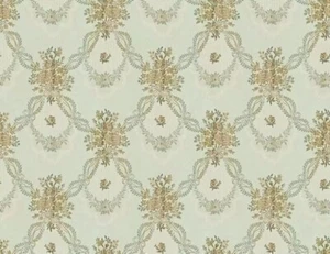 Old Fashioned Trellis Floral Wallpaper - Wallquest - TS71305 - per Double Roll - Picture 1 of 3