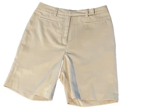 New women’s S 2 Tommy Hilfiger Golf tan shorts w/ pockets stretch - Picture 1 of 3