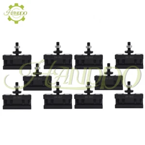 Torno soporte poste herramienta cambio rápido de torneado 10 piezas BXA 250-201T gran tamaño 3/4" - Imagen 1 de 8