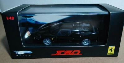 FERRARI F50 NOIRE  EDITION LIMITEE ELITE HOTWHEELS P9934 à l'échelle 1/43 neuve  - Photo 1/3