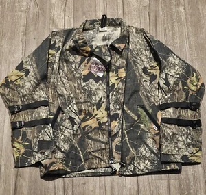 Mossy Oak Coat Mens Camo Break Up Jacket No Trace Scent Controlled Large Hunting - Picture 1 of 12