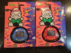 Lot Of 2 Blue And Red My Baby Mini White Digital Pet Dog Vivy T-910AB NOS  - Picture 1 of 3