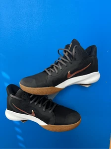 Nike Precision 3 AQ7495-006 Black Metallic Copper Basketball Sneakers Men's US12 - Picture 1 of 6