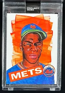 Dwight Gooden Topps Project 2020 #228 Blake Jamieson New York Mets /4719 - Foto 1 di 2