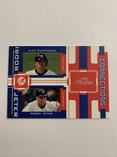 2005 Playoff Prestige Connections Alex Rodriguez Derek Jeter #C-13 HOF