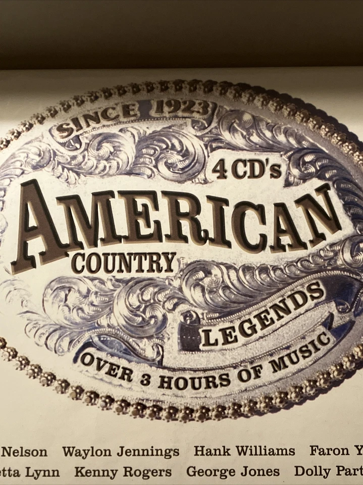 American Country Wester Legends Various Artists 4 CD Set 2006 3 Hours Music Song - Image 1 of 1