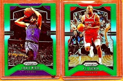 Prizm 2019-20 """verde""" PJ. TUCKER"""JAVALE McGEE Foto 1 de 3