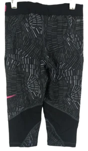 Nike Girls Pro Hypercool Allover Print Capri - SMALL - Picture 1 of 5