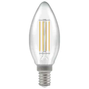 5 X LED Cool White 5W SES Candle Clear Filament CROMPTON Dimmable 15555 - Picture 1 of 12