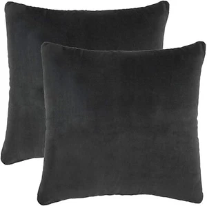 Decorative Throw Pillow Cover 100% Cotton, Velvet Feel, Sofa Cushion Cover - Picture 1 of 40