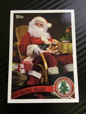 2023 Topps Holiday SANTA CLAUSE Baseball Card SA-2011 