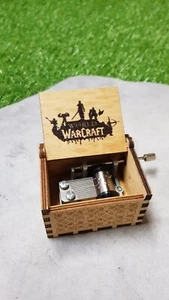 Boîte à musique en bois World of Warcraft Taverns music - Personnalisable - Afbeelding 1 van 5