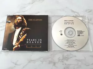 Eric Clapton Tears In Heaven CD Single EU IMPORT! Reprise White Room RARE! OOP! - Picture 1 of 4