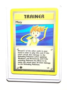 MISTY - 1st Edition Gym Heroes - 102/132 - Rare - Pokemon - NM - Picture 1 of 1