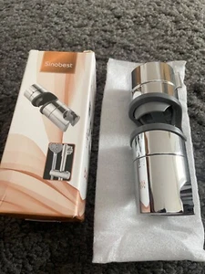 Universal Duschkopf Schieber Gleiter Halter f. Duschstange 18 - 25mm Neu Chrom - Bild 1 von 4