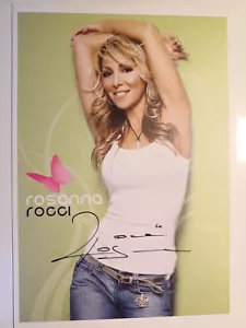 Rosanna Rocci original handsignierte Autogrammkarte / Musik T5 - Bild 1 von 2