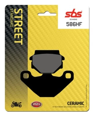 SBS 586HF PASTIGLIE FRENO POSTERIORE KAWASAKI KX 250 1987-1988 Foto 1 de 4