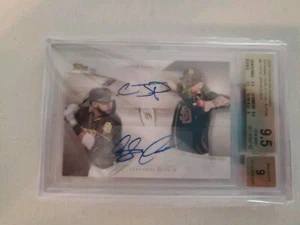 Fernando Tatis & Chris Paddack 2020 Topps On Demand Dynamic Duals Autograph BGS - Picture 1 of 7