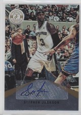 2012-13 Totally Certified Signatures Totally Gold /10 Stephen Jackson #44 Auto