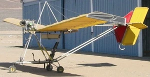 Mirage Ultralight Flight USA Airplane Wood Model Replica Large Free Shipping - Picture 1 of 1