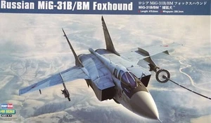 Hobbyboss 1:48 MiG-31B/BM Foxhound russisches Flugzeug Modellbausatz - Bild 1 von 5